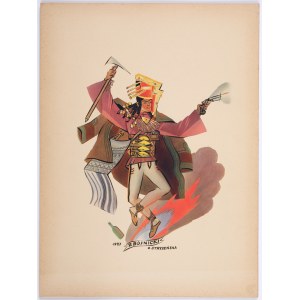 STRYJEŃSKA Zofia (1891- 1976) - Zbójnicki. 1929 [folder Polish Dances].