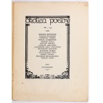 Poets' Neighborhood. Monthly magazine. Nos. 1, 29, 30, 33, 36, 37 (6 issues). Ostrzeszow 1935-1938.