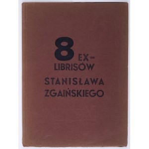 8 exlibris Stanislava Zgainského. Varšava 1949.