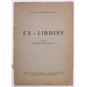 CIEŚLEWSKI SYN Tadeusz - Ex-librisy. Poznaň [1947].