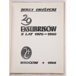 DRUŻYCKI Jerzy - 29 exlibris z let 1970-1980. Wrocław 1986.