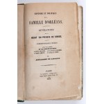 [REYNEL Leon, exlibris] LASSALE de Alexandre - Histoire et politique de la Famille d'Orleans. Paris 1853