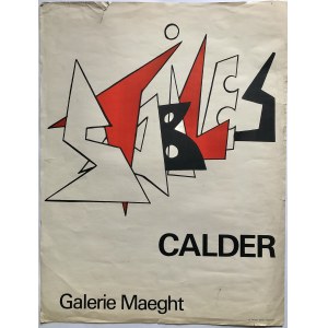 [CALDER Aleksander] Plakat wystawy Galerie Maeght