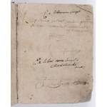 [Traktát o písaní listov 1743] WYSOCKI Samuel [od svätého Floriána] - Tractatus De Formandis Epistolis. Krakov 1743