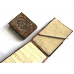 Business card holder from the Biedermeier period. 19th century.