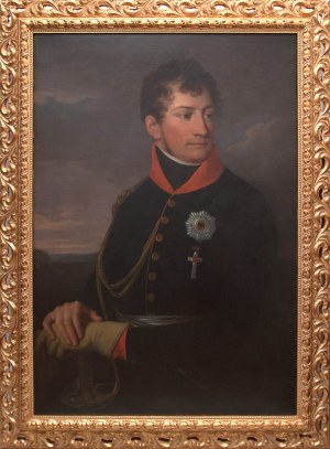 Joseph Grassi (1757 Vienna-1838 Dresden), Portrait of Ludwig Ferdinand Hohenzollern, Duke of Prussia, 1806.