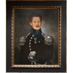 Artist unspecified (period of the Kingdom of Poland, years 1815-1830), Portrait of an officer