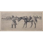 Oswald Roux (1880-1961), Krankes Pferd (Chory koń), ok. 1920 r.