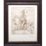 Artist unspecified (18th/19th century), Prince Joseph Poniatowski on horseback
