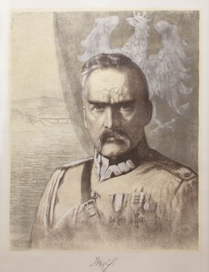 Stanisław Szwarc (1880-1953 Kraków), Marszałek Józef Piłsudski, 1926 r.