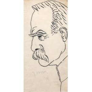 Jerzy Hoppen (1891 Kaunas - 1969 Toruň), Portrét maršála Józefa Piłsudského, 1938.