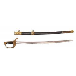 Navy officer's saber, France, wz 1837