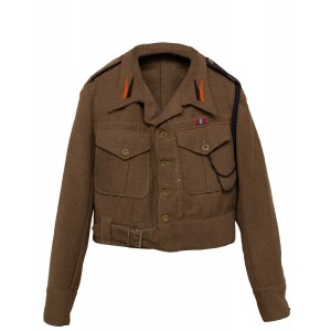 Gefechtsjacke und Baskenmütze von PFC 1st Armoured Division