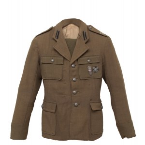 Uniform of a platoon sergeant of the Topographical Detachment, 2nd DSP, France, 1940.