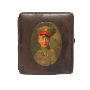 Cigarette case with portrait of Prince William