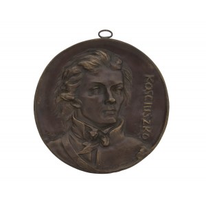 Medalion z wizerunkiem Tadeusza Kościuszki, l. 1858-1881