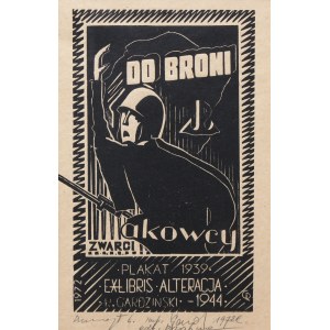 R. Gardziński, Exlibris Do broni zwarci akowcy, 1972 r.