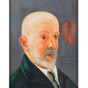 Wlastimil Hofman (1881 Prague - 1970 Szklarska Poreba), Portrait of Jacek Malczewski, 1928