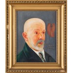 Wlastimil Hofman (1881 Prague - 1970 Szklarska Poreba), Portrait of Jacek Malczewski, 1928