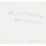 Wlastimil Hofman (1881 Praha - 1970 Szklarska Poręba), Katalog výstavy Wlastimila Hofmana a soubor dvou fotografií