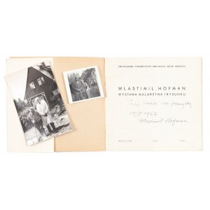 Wlastimil Hofman (1881 Prague - 1970 Szklarska Poreba), Catalogue of the exhibition of Wlastimil Hofman and a set of two photographs
