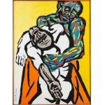 Marian Czapla (1946 Gacki near Szydłów - 2016 Warsaw), Pieta for Solidarity, 1993