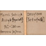 Marek Sobczyk (nar. 1955, Varšava), Antika [Reliéf (portrét skupiny mužov s koňom)], 2010/2011