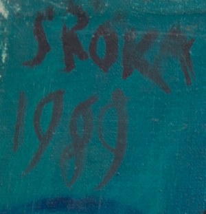 Jacek Sroka (ur. 1957, Kraków), Drugi obraz o mnogości, 1989