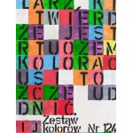 Paweł Susid (nar. 1952, Varšava), Bez názvu z cyklu Barevné abecedy (Malíř, který o sobě tvrdí, že je virtuóz v barvách, to ještě musí dokázat), 2022