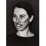Aneta Grzeszykowska (geb. 1974, Warschau), Grinning Face aus der Serie Face Book, 2020.