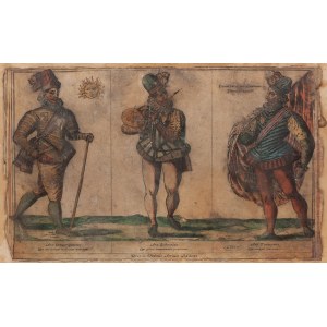 Horace Muszynski, Graphic depicting the three castes of the Order Artium Milites, 2nd half of the 16th century.
