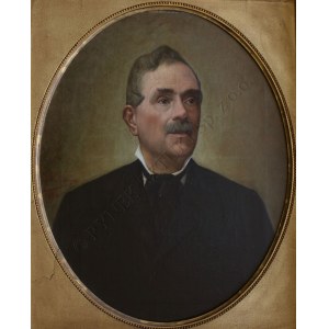 Edmond Le Kimpe (1843-1920), Portret mężczyzny (1894)