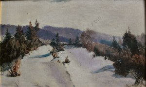Georg Wichmann (1876-1944), Zima w górach