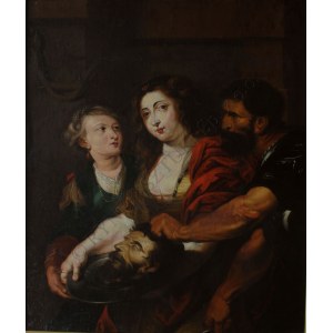 A.N.(XIX w.) według Peter Paul Rubens (1577-1640), Salome z głową św. Jana Chrzciciela