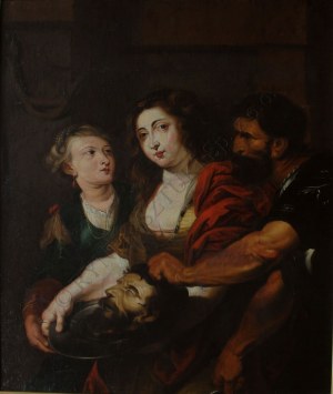 A.N.(XIX w.) według Peter Paul Rubens (1577-1640), Salome z głową św. Jana Chrzciciela
