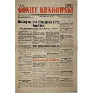 Cracow Goniec Krakowski, 1942.2.25, Further increase in huge Soviet losses
