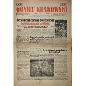 Goniec Krakowski, 1942.9.20/21, Unsuccessful Bolshevik attempts to stop the extermination