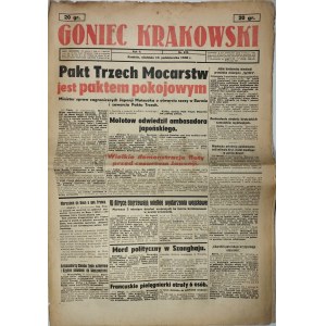 Goniec Krakowski, 1940.10.13, Pakt Trzech Mocarstw jest paktem pokojowym