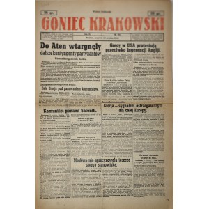 Goniec Krakowski, 1944.12.14, Ďalšie kontingenty partizánov vtrhli do Atén