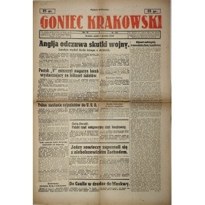 Goniec Krakowski, 1944.12.1, Anglicko pociťuje dôsledky vojny