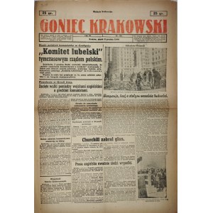 Goniec Krakowski, 1944.12.8, Komitet Lubelski tymczasowym rządem polskim
