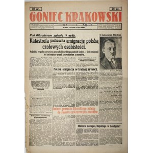 Goniec Krakowski, 1943.7.8, 17 ľudí zahynulo na Gibraltári