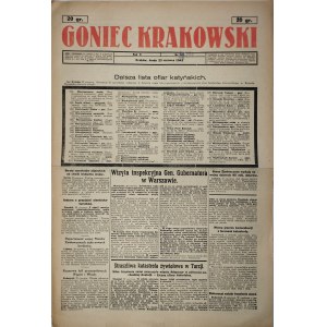 Goniec Krakowski, 1943.6.23, Další seznam katyňských obětí