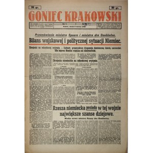 Goniec Krakowski, 1943.6.8, Bestandsaufnahme der militärischen und politischen Lage in Deutschland