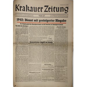 Krakauer Zeitung, 1942.1.1, R.4, Nr. 1