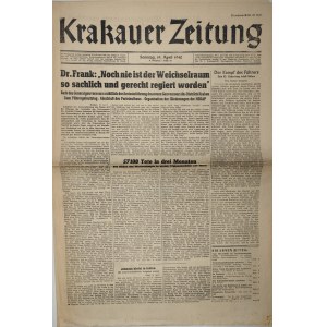 Krakauer Zeitung, 1942.4.19, R. 4, nr 92