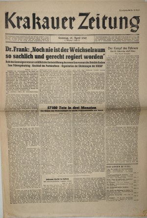 Krakauer Zeitung, 1942.4.19, R. 4, nr 92