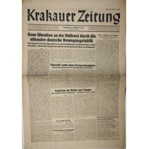 Krakauer Zeitung, 1942.2.8, R. 4, č. 33