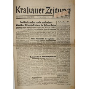 Krakauer Zeitung, 1942.1.18, R. 4, nr 15