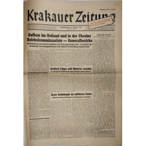 Krakauer Zeitung, 1942.1.15, R. 4, č. 12